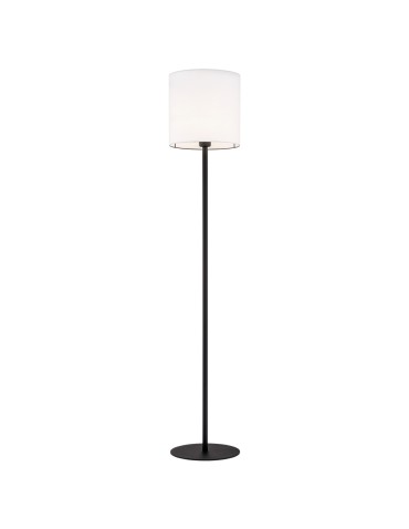 Argon HILARY lampa podłogowa 1 pł. 1x15W (max) biały czarny struktura 4082