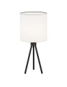 Argon HILARY lampa stołowa 1 pł. 1x15W (max) biały czarny struktura 4083