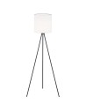 Argon HILARY lampa podłogowa 1 pł. 1x15W (max) biały czarny struktura 4084