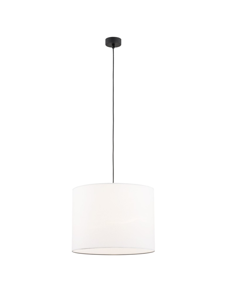 Argon HILARY lampa wisząca 1 pł. 1x15W (max) biały czarny struktura 4085