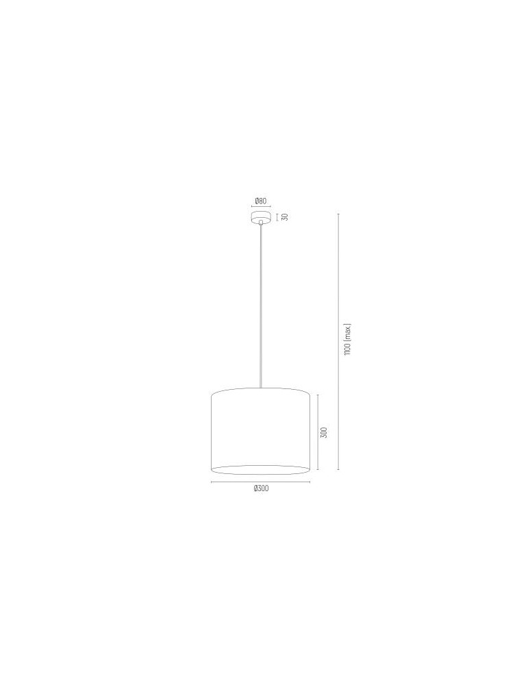 Lampy wiszące z abażurem - Argon HILARY lampa wisząca 1 pł. 1x15W (max) biały czarny struktura 4085 - product kolory-swiatla.pl 3