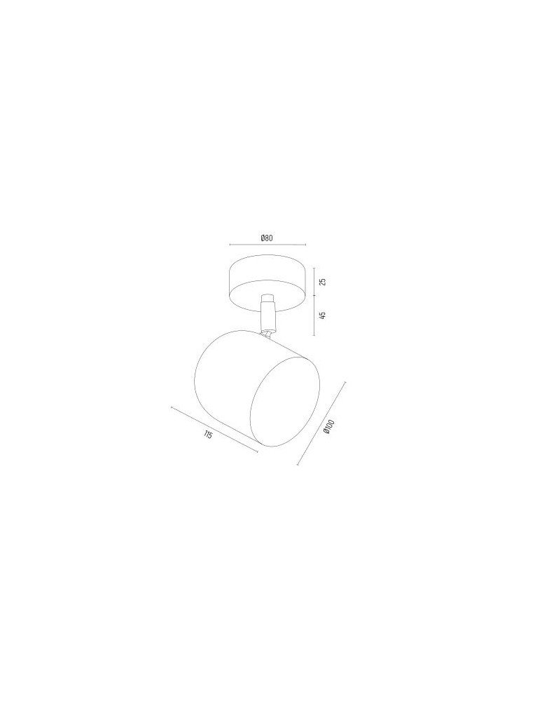 Argon ISOLA kinkiet / plafon 1 pł. 1x5W (max) złoty 8260 Argon ISOLA kinkiet / plafon 1 pł. 1x5W (max) złoty 8260