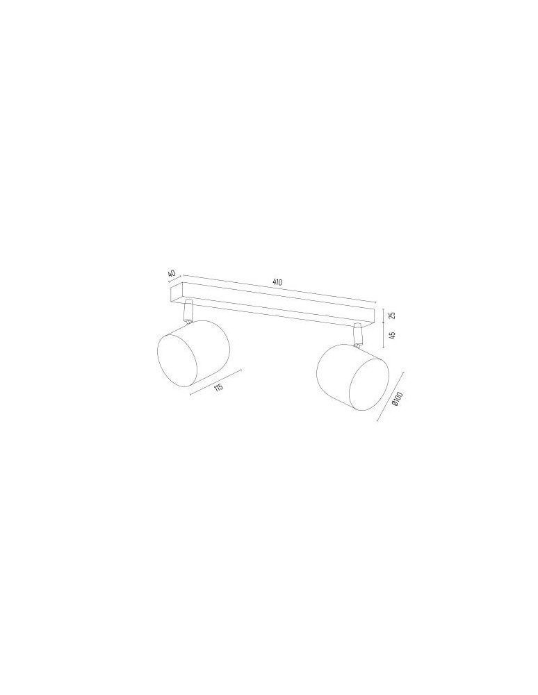 Argon ISOLA plafon 2 pł. 2x5W (max) złoty 7150 Argon ISOLA plafon 2 pł. 2x5W (max) złoty 7150