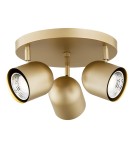 Argon ISOLA plafon 3 pł. 3x5W (max) złoty 6249 Argon ISOLA plafon 3 pł. 3x5W (max) złoty 6249