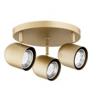 Argon ISOLA plafon 3 pł. 3x5W (max) złoty 6249 Argon ISOLA plafon 3 pł. 3x5W (max) złoty 6249