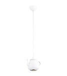 Lampy wiszące pojedyncze - Argon JAMAJKA lampa wisząca 1 pł. 1x5W (max) biały struktura 3650 - product 1