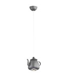 Lampy wiszące pojedyncze - Argon JAMAJKA lampa wisząca 1 pł. 1x5W (max) antracyt struktura 3653 - product 1