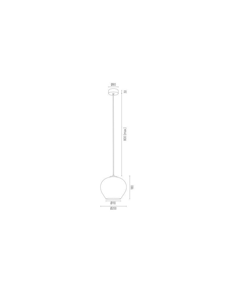Argon KALIMERA lampa wisząca 1 pł. mniejsza 1x15W (max) opal mat chrom 4040 Argon KALIMERA lampa wisząca 1 pł. mniejsza 1x15W (max) opal mat chrom 4040