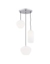 Argon KALIMERA lampa wisząca 3 pł. 3x15W (max) opal mat chrom 1430 Argon KALIMERA lampa wisząca 3 pł. 3x15W (max) opal mat chrom 1430