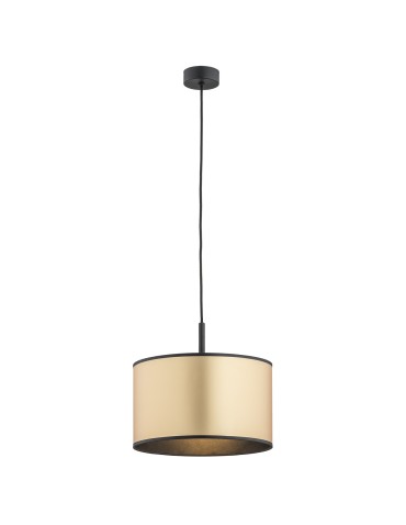 Argon KARIN lampa wisząca 1 pł. 1x15W (max) złoty czarny struktura 4291