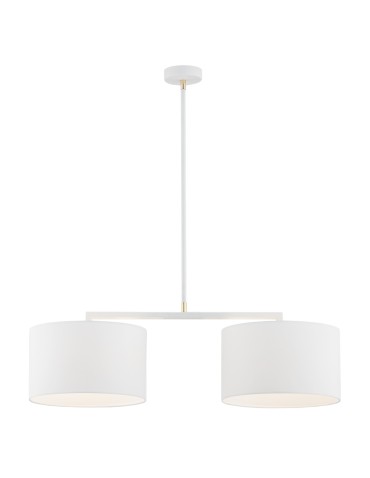 Argon KARIN lampa wisząca 2 pł. 2x15W (max) biały biały struktura 900