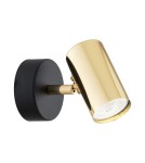Argon LAGOS kinkiet 1 pł. 1x5W (max) mosiądz czarny struktura 4208 Argon LAGOS kinkiet 1 pł. 1x5W (max) mosiądz czarny struktura 4208