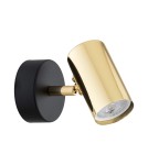 Argon LAGOS kinkiet 1 pł. 1x5W (max) mosiądz czarny struktura 4208 Argon LAGOS kinkiet 1 pł. 1x5W (max) mosiądz czarny struktura 4208
