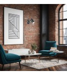 Argon LAGOS kinkiet 1 pł. 1x5W (max) czarny struktura elementy mosiądzowane 4210 Argon LAGOS kinkiet 1 pł. 1x5W (max) czarny struktura elementy mosiądzowane 4210
