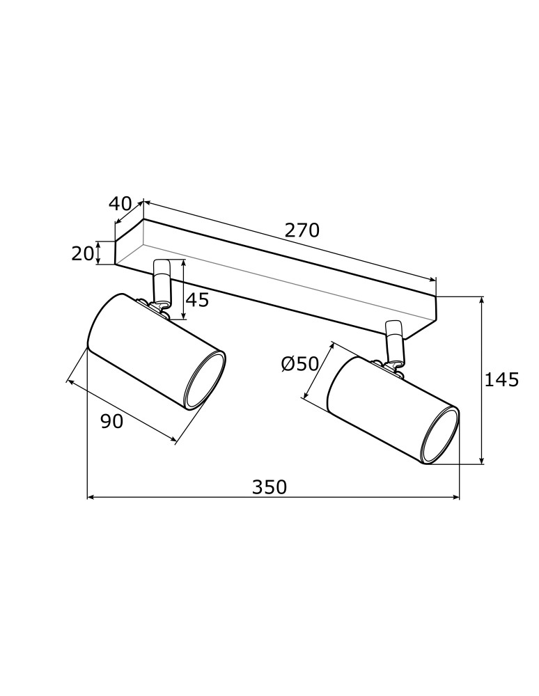 Argon LAGOS plafon 2 pł. 2x5W (max) czarny struktura elementy mosiądzowane 891 Argon LAGOS plafon 2 pł. 2x5W (max) czarny struktura elementy mosiądzowane 891