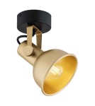 Argon LENORA kinkiet / plafon 1 pł. 1x7W (max) złoty czarny 8248 Argon LENORA kinkiet / plafon 1 pł. 1x7W (max) złoty czarny 8248