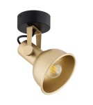 Argon LENORA kinkiet / plafon 1 pł. 1x7W (max) złoty czarny 8248 Argon LENORA kinkiet / plafon 1 pł. 1x7W (max) złoty czarny 8248