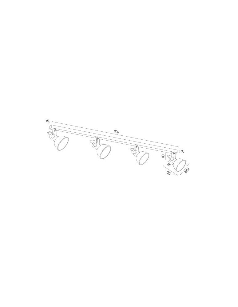 Argon LENORA plafon 4 pł. 4x7W (max) zielony złoty 1800 Argon LENORA plafon 4 pł. 4x7W (max) zielony złoty 1800