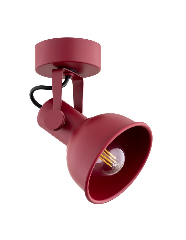Argon LENORA kinkiet / plafon 1 pł. 1x7W (max) czerwony 8298 Argon LENORA kinkiet / plafon 1 pł. 1x7W (max) czerwony 8298