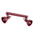 Argon LENORA plafon 2 pł. 2x7W (max) czerwony 7173 Argon LENORA plafon 2 pł. 2x7W (max) czerwony 7173