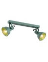 Argon LENORA plafon 2 pł. 2x7W (max) zielony 7174