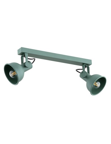Argon LENORA plafon 2 pł. 2x7W (max) zielony 7174 - produkt 2
