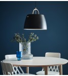Lampy wiszące - Markslojd SPIN Wisząca 1L Czarny/Stal 107728 - product 3