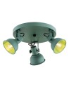 Argon LENORA plafon 3 pł. 3x7W (max) zielony 6265