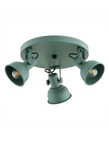 Argon LENORA plafon 3 pł. 3x7W (max) zielony 6265 - produkt 2