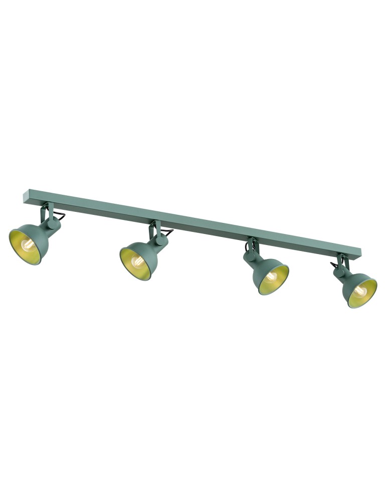 Argon LENORA plafon 4 pł. 4x7W (max) zielony 1819 Argon LENORA plafon 4 pł. 4x7W (max) zielony 1819