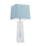 Lampy stołowe - Argon LILLE lampa stołowa 1 pł. 1x15W (max) błękitny transparentny 3839 - product 1
