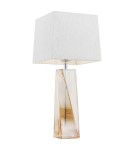 Lampy stołowe - Argon LILLE lampa stołowa 1 pł. 1x15W (max) srebrny kolor lister miodowy 3840 - product 1