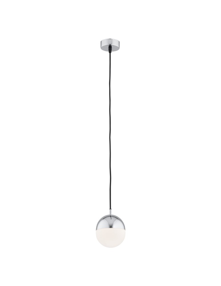 Argon LIVIA lampa wisząca 1 pł. mniejsza 1x7W (max) opal mat IP44 chrom 4032