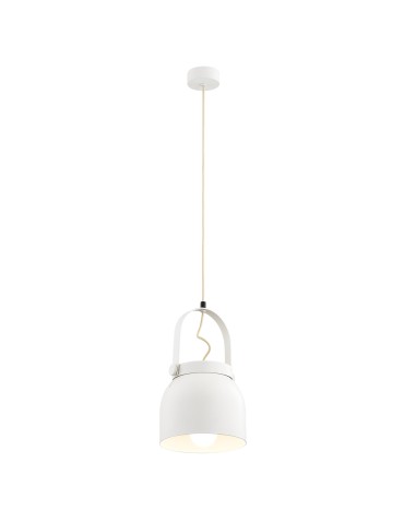 Argon LOGAN lampa wisząca 1 pł. 1x15W (max) kremowy biały 8280