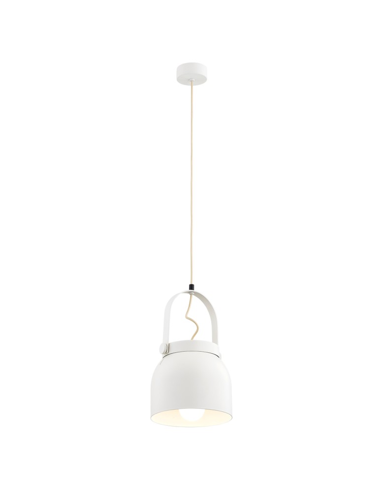 Argon LOGAN lampa wisząca 1 pł. 1x15W (max) kremowy biały 8280 Argon LOGAN lampa wisząca 1 pł. 1x15W (max) kremowy biały 8280