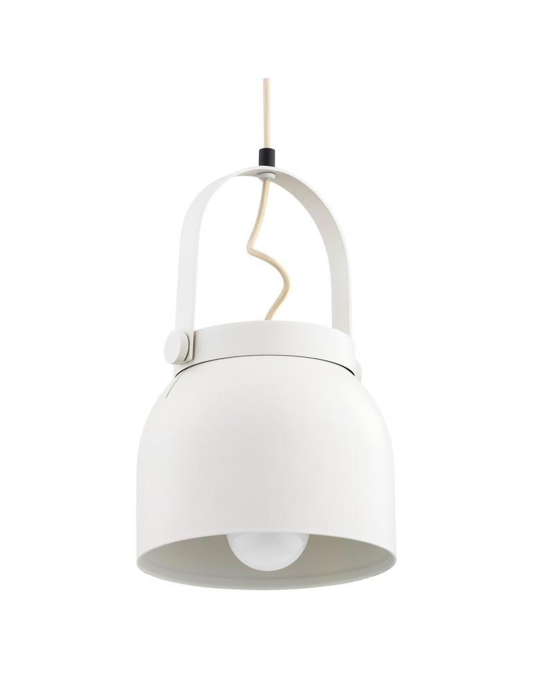 Argon LOGAN lampa wisząca 1 pł. 1x15W (max) kremowy biały 8280 Argon LOGAN lampa wisząca 1 pł. 1x15W (max) kremowy biały 8280