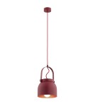 Argon LOGAN lampa wisząca 1 pł. 1x15W (max) czerwony 8282 Argon LOGAN lampa wisząca 1 pł. 1x15W (max) czerwony 8282