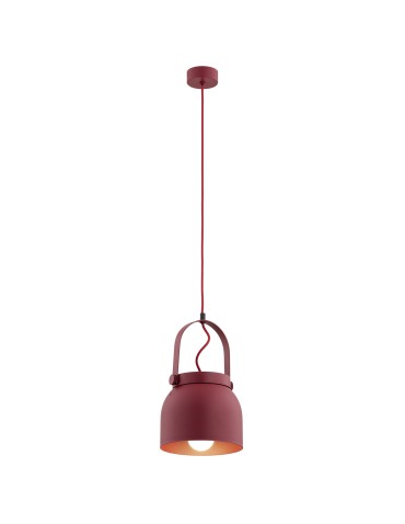 Argon LOGAN lampa wisząca 1 pł. 1x15W (max) czerwony 8282