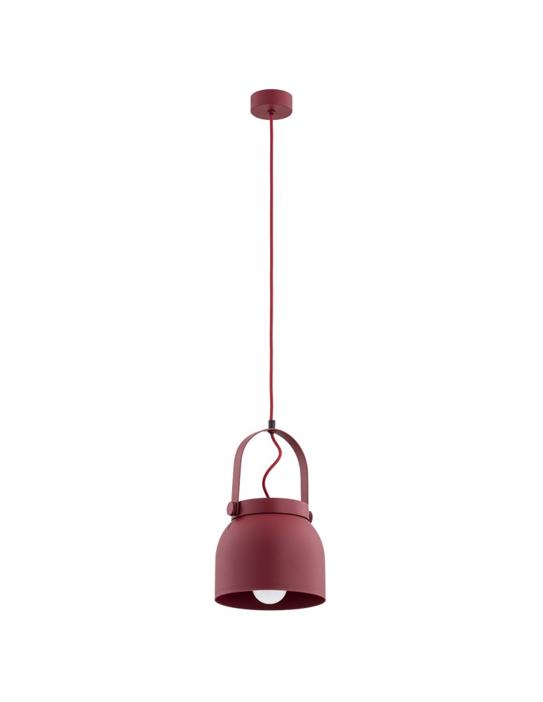 Argon LOGAN lampa wisząca 1 pł. 1x15W (max) czerwony 8282 Argon LOGAN lampa wisząca 1 pł. 1x15W (max) czerwony 8282