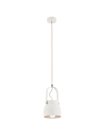 Argon LOGAN lampa wisząca 1 pł., mniejsza 1x15W (max) kremowy biały 8290