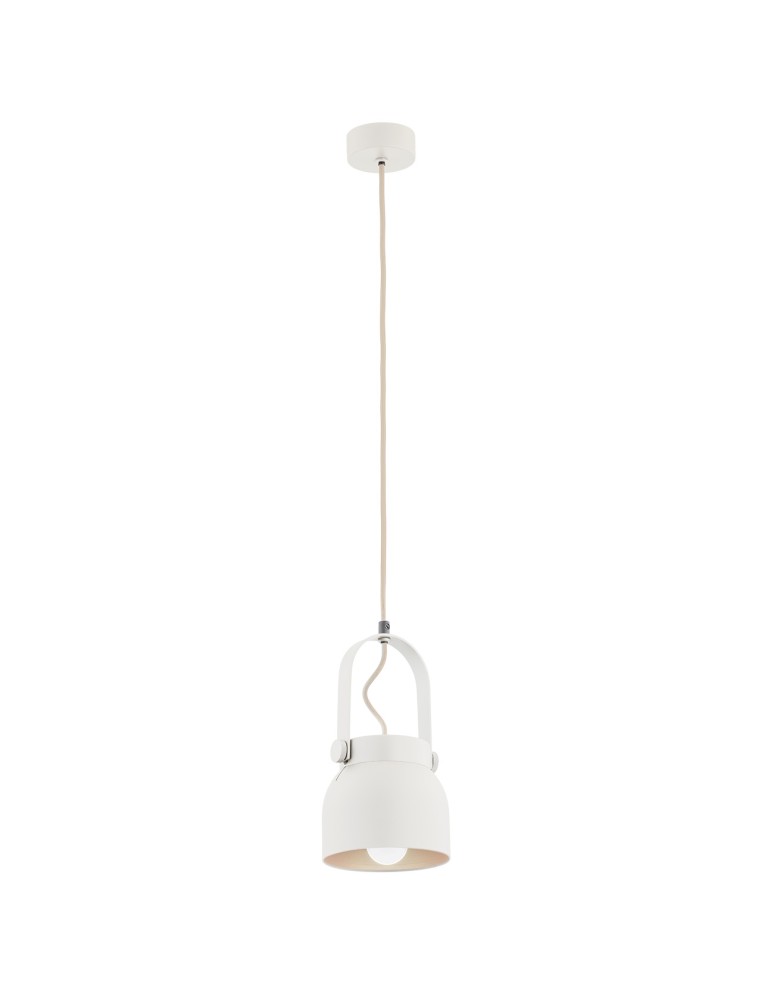 Argon LOGAN lampa wisząca 1 pł., mniejsza 1x15W (max) kremowy biały 8290