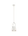 Argon LOGAN lampa wisząca 1 pł., mniejsza 1x15W (max) kremowy biały 8290