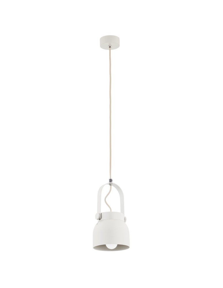 Argon LOGAN lampa wisząca 1 pł., mniejsza 1x15W (max) kremowy biały 8290