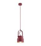 Argon LOGAN lampa wisząca 1 pł., mniejsza 1x15W (max) czerwony 8292 Argon LOGAN lampa wisząca 1 pł., mniejsza 1x15W (max) czerwony 8292