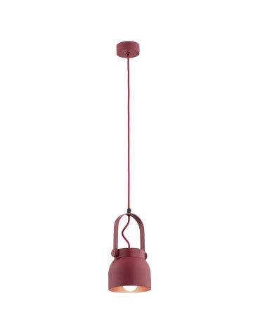 Argon LOGAN lampa wisząca 1 pł., mniejsza 1x15W (max) czerwony 8292
