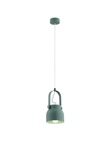 Argon LOGAN lampa wisząca 1 pł., mniejsza 1x15W (max) zielony 8293