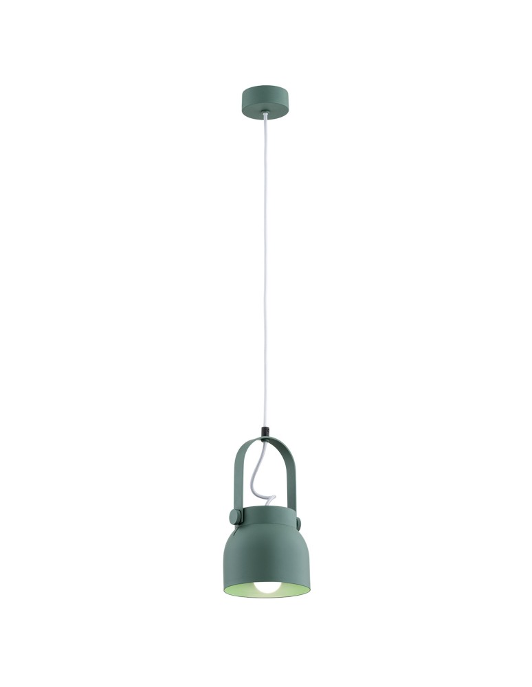 Argon LOGAN lampa wisząca 1 pł., mniejsza 1x15W (max) zielony 8293 Argon LOGAN lampa wisząca 1 pł., mniejsza 1x15W (max) zielony 8293