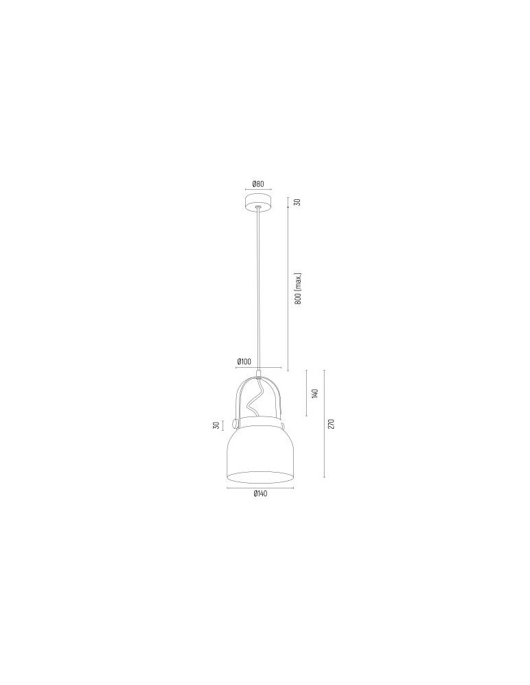 Argon LOGAN lampa wisząca 1 pł., mniejsza 1x15W (max) zielony 8293 Argon LOGAN lampa wisząca 1 pł., mniejsza 1x15W (max) zielony 8293