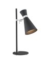 Argon LUKKA lampa biurkowa 1 pł. 1x15W (max) czarny struktura elementy chromowane 3894