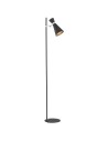Argon LUKKA lampa podłogowa 1 pł. 1x15W (max) czarny struktura elementy chromowane 3895 Argon LUKKA lampa podłogowa 1 pł. 1x15W (max) czarny struktura elementy chromowane 3895